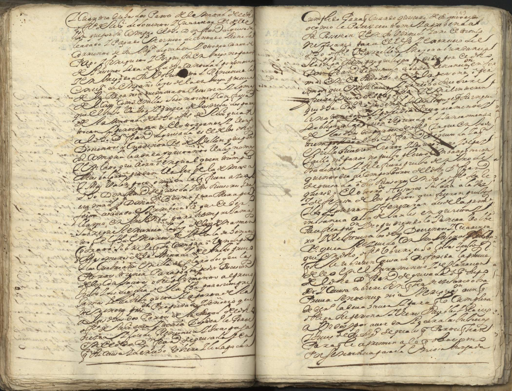 Registros de Juan Torrecilla del Puerto, Caravaca de la Cruz. Años 1696-1699.